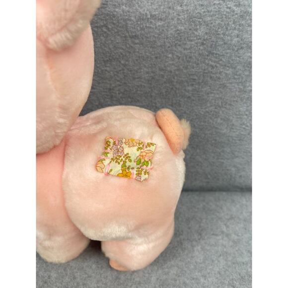 Vintage‎ Applause Tubby Pig Precious Moments Plush Stuffed Animal 12" Pink 1986 - Picture 4 of 5
